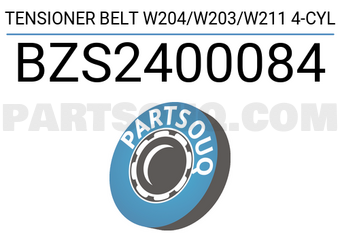 SCHNIEDER BZS2400084 TENSIONER BELT W204/W203/W211 4-CYL