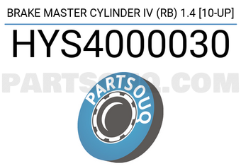 SCHNIEDER HYS4000030 BRAKE MASTER CYLINDER IV (RB) 1.4 [10-UP]