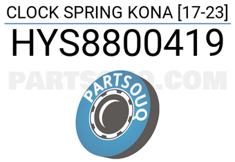 SCHNIEDER HYS8800419 CLOCK SPRING KONA [17-23]