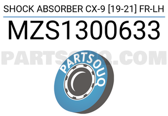 SCHNIEDER MZS1300633 SHOCK ABSORBER CX-9 [19-21] FR-LH
