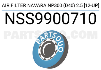 SCHNIEDER NSS9900710 AIR FILTER NAVARA NP300 (D40) 2.5 [12-UP]
