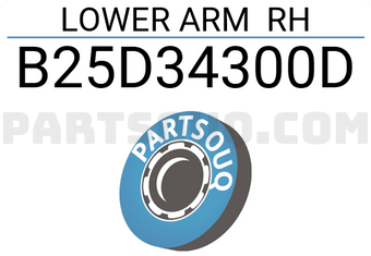 SH B25D34300D LOWER ARM RH