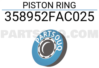 TP 358952FAC025 PISTON RING