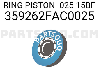 TP 359262FAC0025 RING PISTON 025 15BF