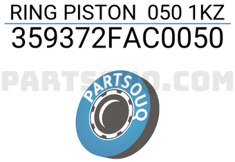 TP 359372FAC0050 SEGMENT DE PISTON 050 1KZ