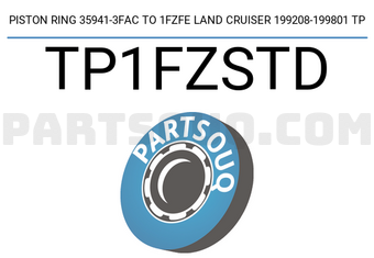 TP TP1FZSTD PISTON RING 35941-3FAC TO 1FZFE LAND CRUISER 199208-199801 TP