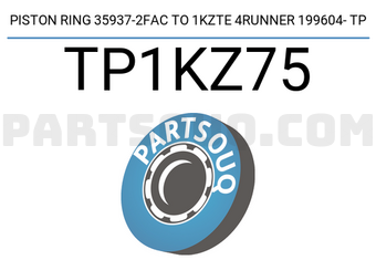 TP TP1KZ75 SEGMENT DE PISTON 35937-2FAC TO 1KZTE 4RUNNER 199604- TP
