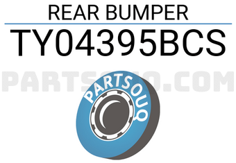 Tong yang TY04395BCS REAR BUMPER