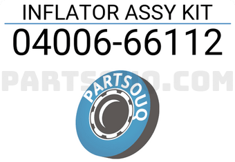 Toyota 0400666112 INFLATOR ASSY KIT