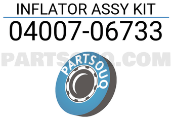 Toyota 0400706733 INFLATOR ASSY KIT