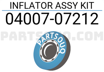 Toyota 0400707212 INFLATOR ASSY KIT