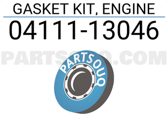 Toyota 0411113046 GASKET KIT, ENGINE