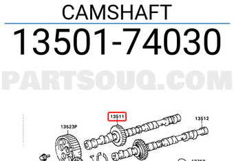 Toyota 1350174030 CAMSHAFT