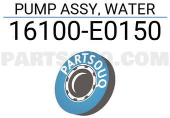 Toyota 16100E0150 PUMP ASSY, WATER