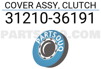Toyota 3121036191 COVER ASSY, CLUTCH