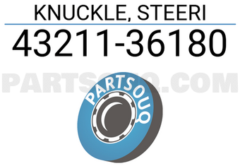 Toyota 4321136180 KNUCKLE, STEERI