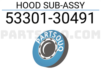 Toyota 5330130491 HOOD