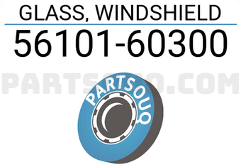 Toyota 5610160300 GLASS, WINDSHIELD