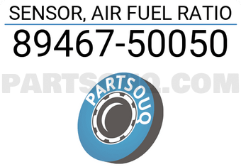 Toyota 8946750050 SENSOR, AIR FUEL RATIO