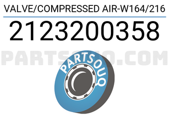 TruckTec 2123200358 VALVE/COMPRESSED AIR-W164/216