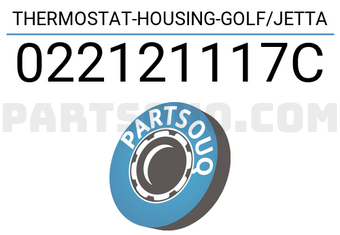 VAG 022121117C CARCASA DEL TERMOSTATO-GOLF/JETTA