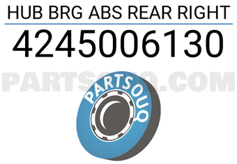 XBG 4245006130 HUB BRG ABS REAR RIGHT