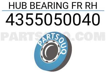 XBG 4355050040 HUB BEARING FR RH