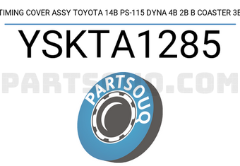 YSK YSKTA1285 TIMING COVER ASSY TOYOTA 14B PS-115 DYNA 4B 2B B COASTER 3B