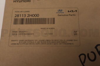 281132H000 Hyundai / KIA FILTER-AIR CLEANER