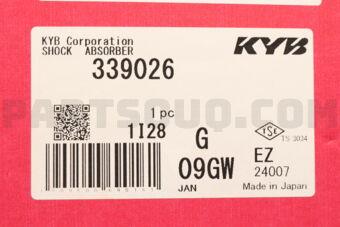 339026 ABSORBER SET, RR LH