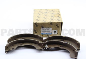 ECY12638ZC SHOE SET,BRAKE-REAR