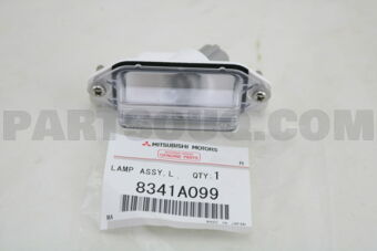 8341A099 LAMP ASSY,LICENSE PL
