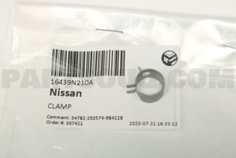 16439N210A CLAMP