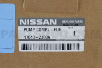 17040ZZ00A PUMP COMPL-FUEL