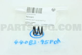 4408395F0A SPRING-ANTI SHOE RATTLE
