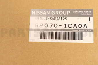 620701CA0A GRILLE ASSY-FRONT