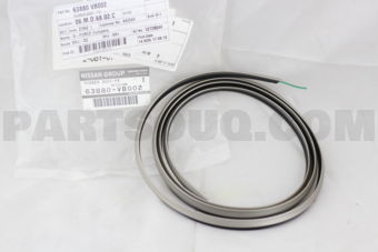 63880VB002 RUBBER ASSY-OVER FENDER,FRONT