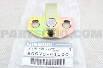 8057041L00 STRIKER ASSY-FRONT DOOR LOCK