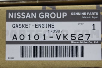 A0101VK527 GASKET KIT-ENGINE REPAIR