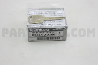 H0564AU100 KEY-BLANK,MASTER