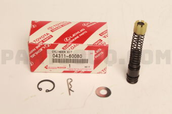 0431160080 Toyota CYLINDER KIT, CLUTCH MASTER