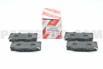 044650K220 PAD KIT, DISC BRAKE, FRONT