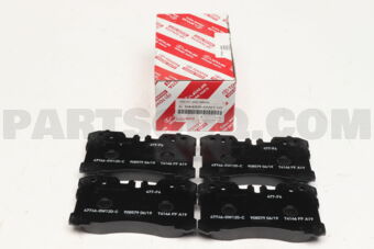 044650W110 PAD KIT, DISC BRAKE, FRONT
