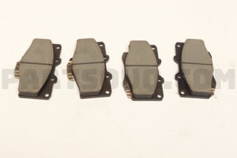 0446535240 PAD KIT, DISC BRAKE, FRONT