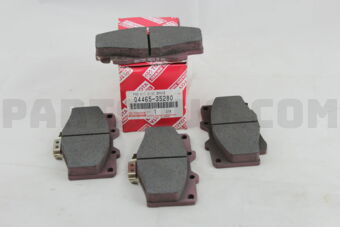 0446535280 PAD KIT, DISC BRAKE, FRONT