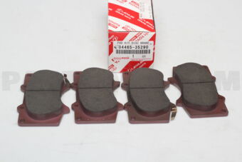 0446535290 PAD KIT, DISC BRAKE, FRONT