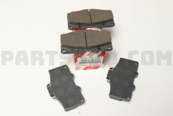 0446560030 PAD KIT, DISC BRAKE, FRONT