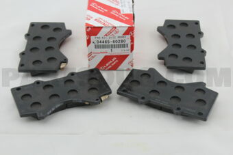 0446560280 PAD KIT, DISC BRAKE, FRONT