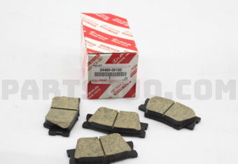 0446606100 PAD KIT, DISC BRAKE, REAR