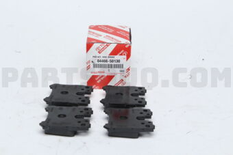 0446650130 PAD KIT, DISC BRAKE, REAR